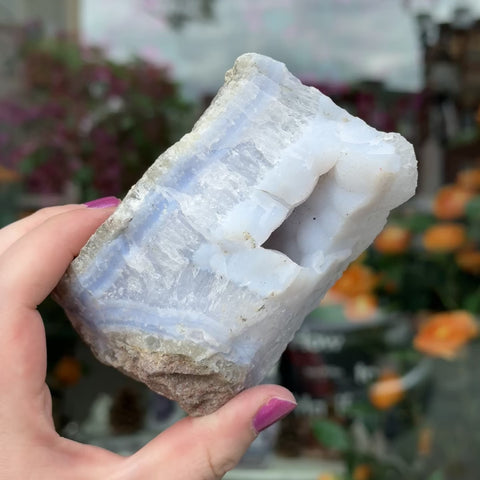 Blue Lace Agate "Henrietta"