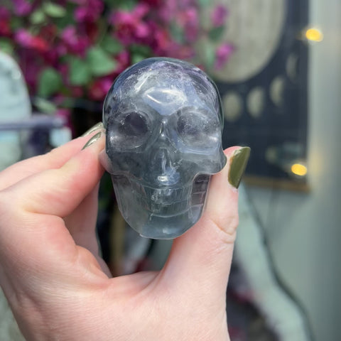 Fluorite Skull "Carmen"