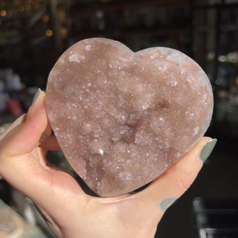 Amethyst Heart "Matthew"