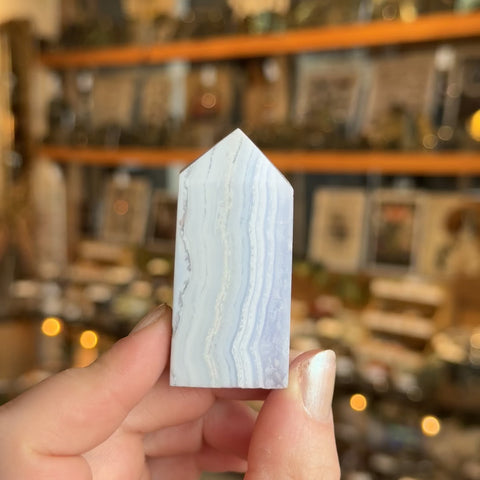 Blue Lace Agate "John"