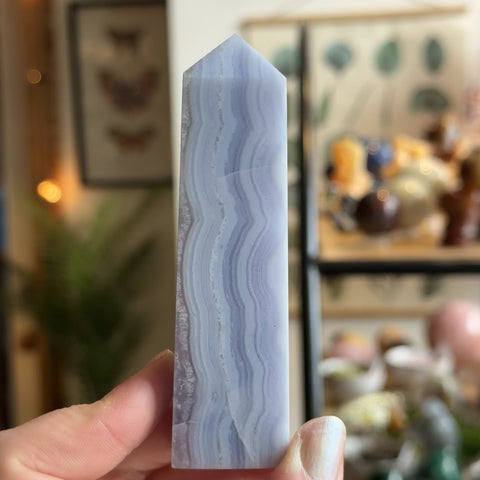 Blue Lace Agate "Sosie"