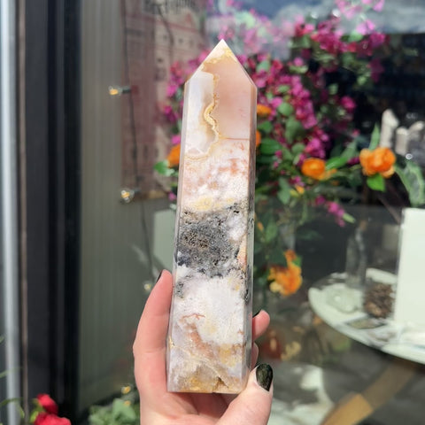 Flower Agate "Lourdes"