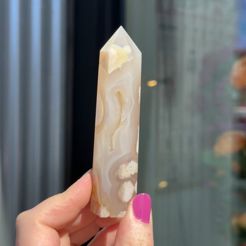 Flower Agate "Trace"