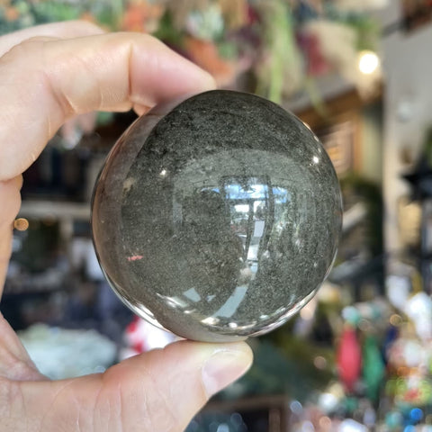 Obsidian Sphere "Rod"