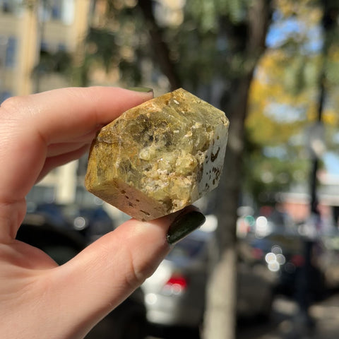 Green Garnet "Basil"