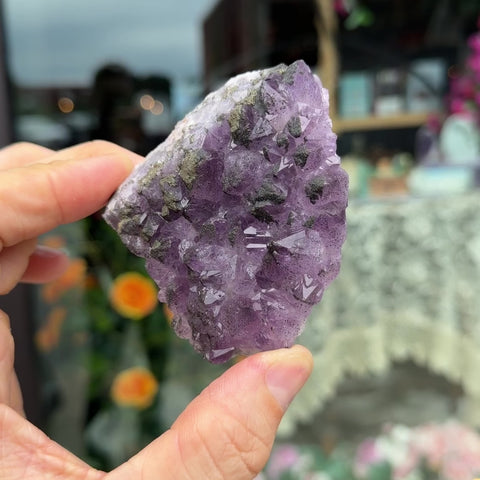 Amethyst | Fluorite | Marcasite "Russell"