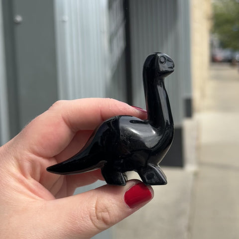 Obsidian Dinosaur "Janelle"