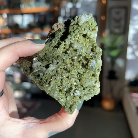 Epidote | Quartz "Naida"