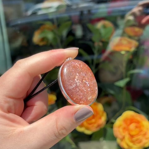 Sunstone Necklace "Jeannine"