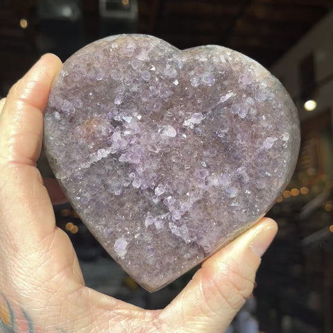 Amethyst Heart "Rae"