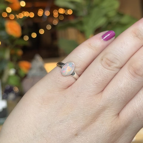 Ethiopian Opal Ring "Juliana" - Size 7