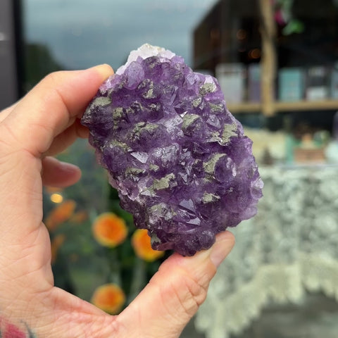 Amethyst | Fluorite | Marcasite "Melvin"