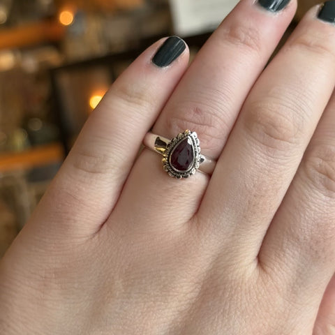 Ruby Ring "Trish" - Size 9