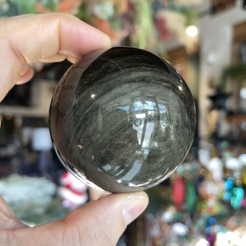Obsidian Sphere "Brendan"
