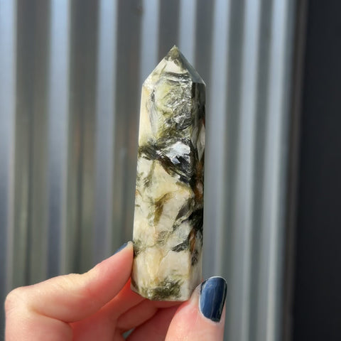 Green Lepidolite "Carolyn"