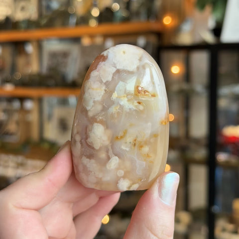 Flower Agate "Yetta"