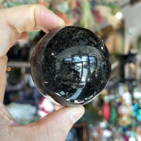 Obsidian Sphere "Brooke"