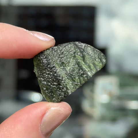 Moldavite (Museum-Grade) "Andromeda"