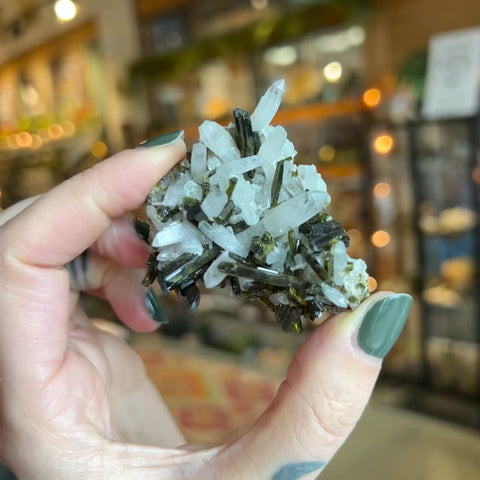 Epidote | Quartz "Buffy"