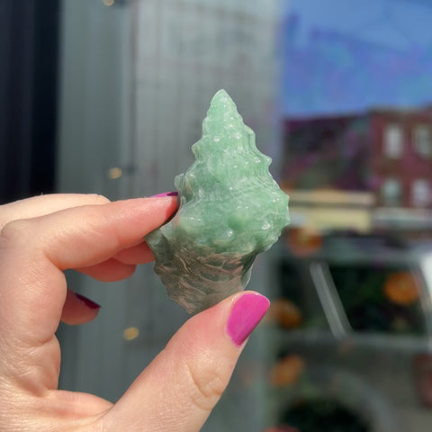 Aventurine Seashell