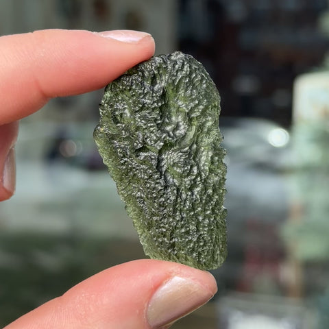 Moldavite (Museum-Grade) "Selene"