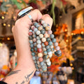 Ravenstone Crystals Alashan Agate Stretch Bracelet