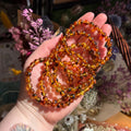 Ravenstone Crystals Amber Stretch Bracelet
