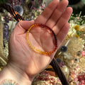 Ravenstone Crystals Amber Stretch Bracelet | 4mm
