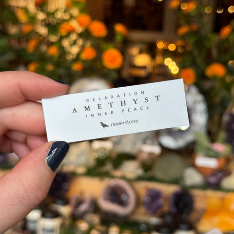 Ravenstone Crystals Amethyst Stretch Bracelet