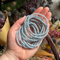 Ravenstone Crystals Angelite Stretch Bracelet | 4mm