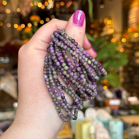 Ravenstone Crystals Atlantisite Stretch Bracelet | 4mm