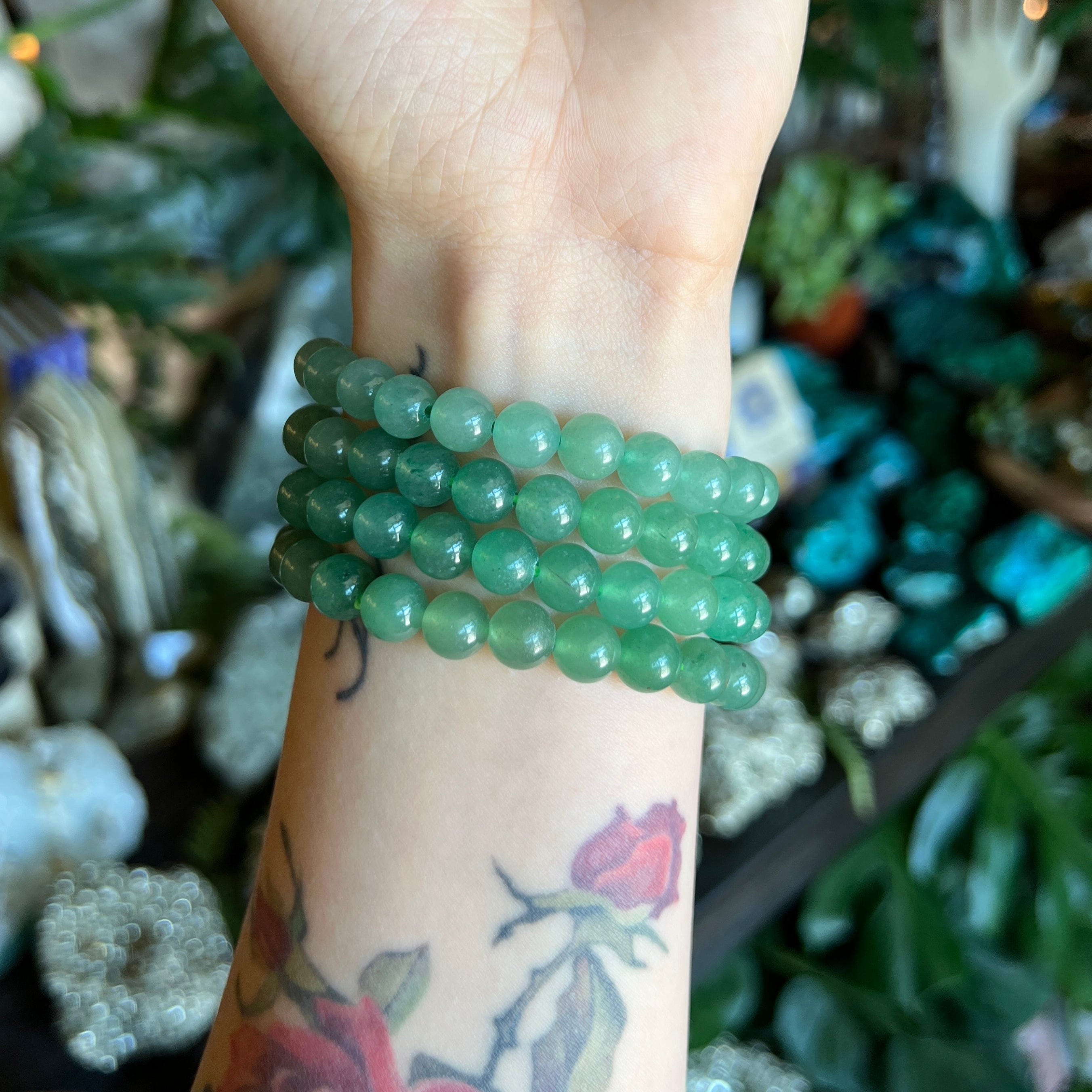 Wholesale Bracelets Green Aventurine Crystal Bead Bracelet 8mm Wholesale Bracelets Green Aventurine Crystal Bead Bracelet 8mm