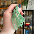 Ravenstone Crystals Aventurine Stretch Bracelet | 4mm