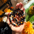 Ravenstone Crystals Black Onyx, Hematite, & Tiger's Eye Stretch Bracelet | 10mm