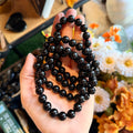 Ravenstone Crystals Black Tourmaline Stretch Bracelet | 10mm