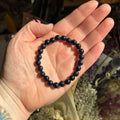 Ravenstone Crystals Blue Goldstone Stretch Bracelet