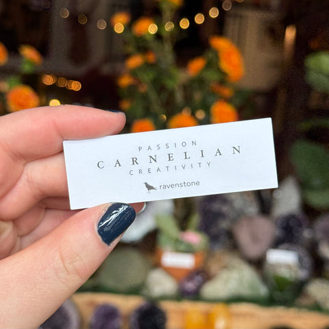 Ravenstone Crystals Carnelian Stretch Bracelet