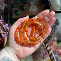 Ravenstone Crystals Carnelian Stretch Bracelet