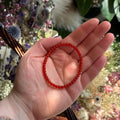 Ravenstone Crystals Carnelian Stretch Bracelet | 4mm