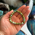 Ravenstone Crystals Chrysoprase Stretch Bracelet