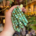 Ravenstone Crystals Chrysoprase Stretch Bracelet