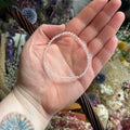 Ravenstone Crystals Clear Quartz Stretch Bracelet | 4mm