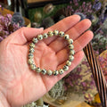 Ravenstone Crystals Dalmatian Jasper Stretch Bracelet