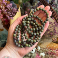 Ravenstone Crystals Dragon's Blood Jasper Stretch Bracelet