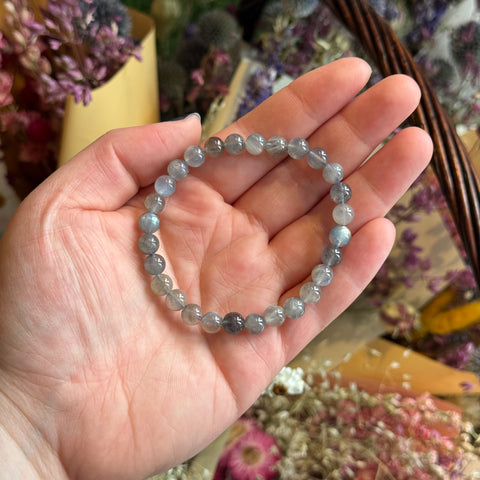 Ravenstone Crystals Extra Labradorite Stretch Bracelet