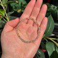 Ravenstone Crystals Faceted Arusha Sunstone Stretch Bracelet | 4mm