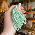 Ravenstone Crystals Faceted Chrysoprase Stretch Bracelet | 4mm