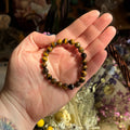 Ravenstone Crystals Faceted Tiger's Eye Stretch Bracelet