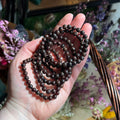 Ravenstone Crystals Garnet Stretch Bracelet