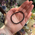 Ravenstone Crystals Garnet Stretch Bracelet | 4mm